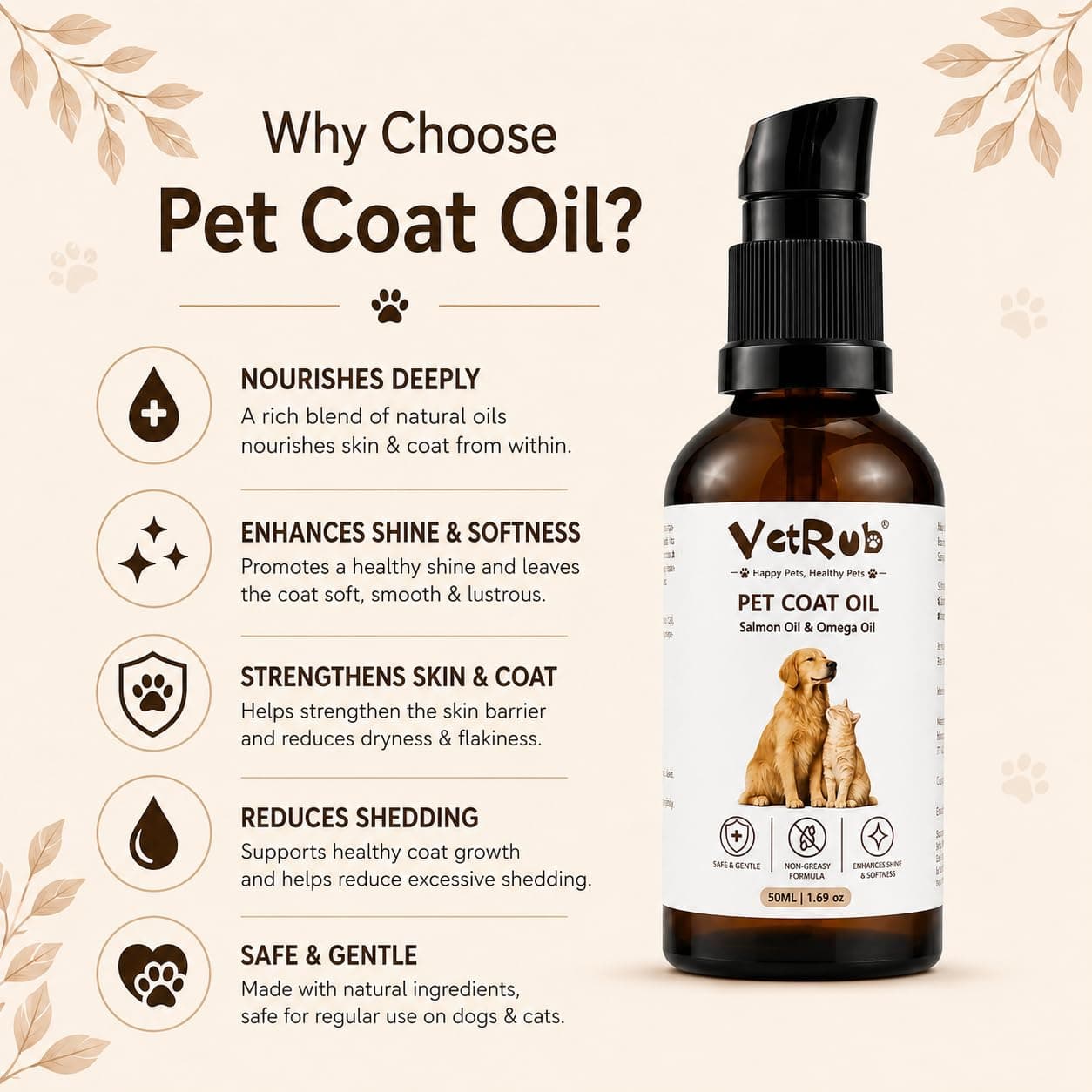 VetRub Pet Coat Oil 4