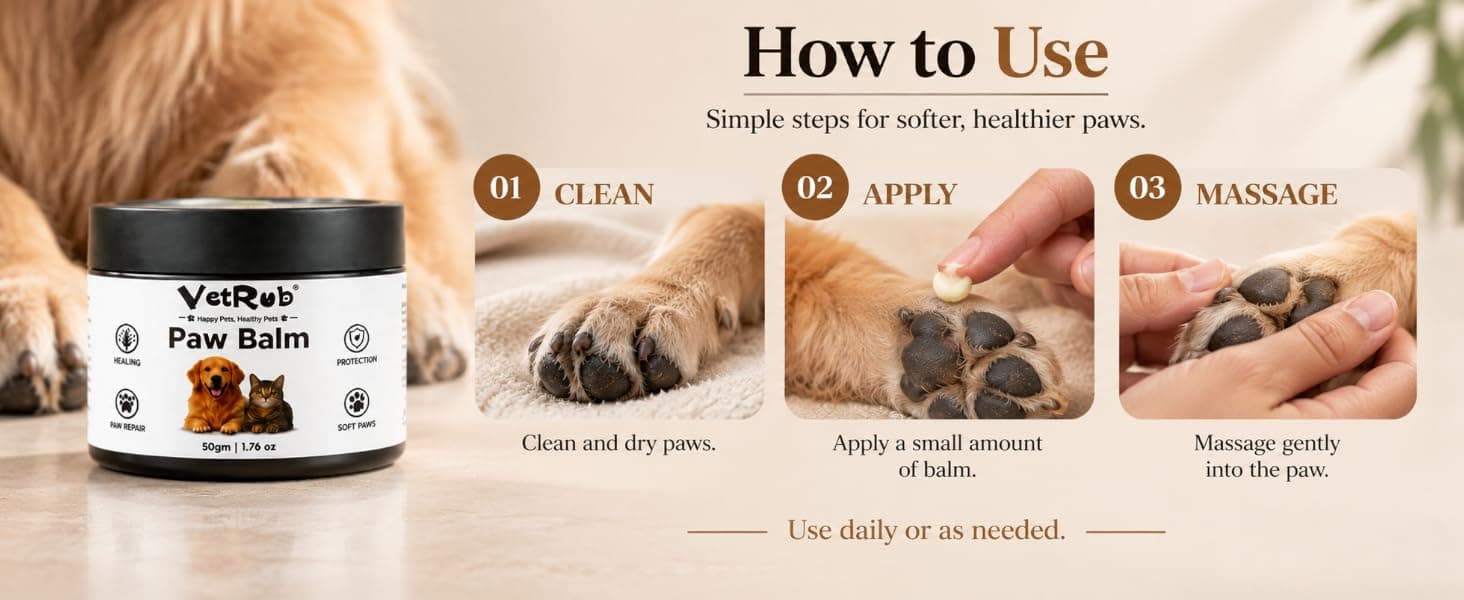 VetRub Paw Balm product description 4