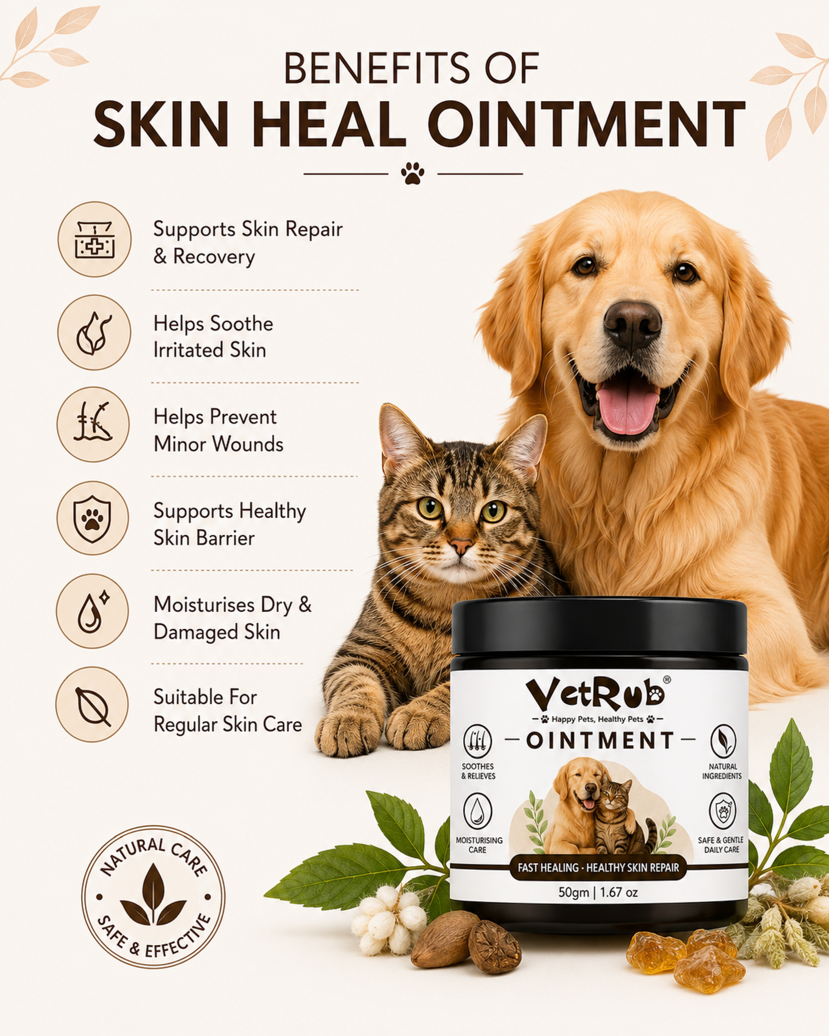 VetRub Skin Heal Ointment 4